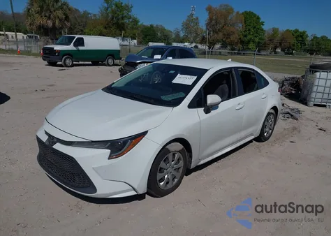 2020 Toyota Corolla Le z USA, uszkodzony, nr VIN 5YFEPRAE7LP142792